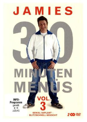 4006448764494 - Jamie Oliver - GEBRAUCHT Jamies 30 Minuten Menüs Vol 3 [2 DVDs] - Preis vom 08102023 050440 h