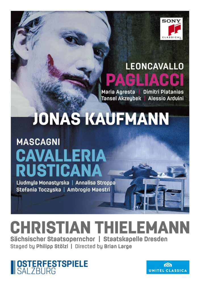 0888751934092 - Philipp Stölzl - GEBRAUCHT Pietro Mascagni Cavalleria Rusticana Ruggiero Leoncavallo Pagliacci [2 DVDs] - Preis vom 29082023 050550 h