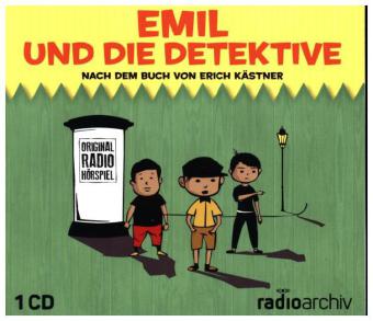 4028951804184 - Emil und die Detektive 1 Audio-CD - Erich Kästner (Hörbuch)