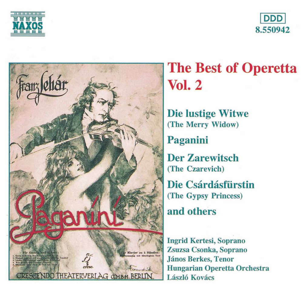 0730099594226 - Best Of Operetta Vol2 - Kertesi Csonka Berkes (CD)