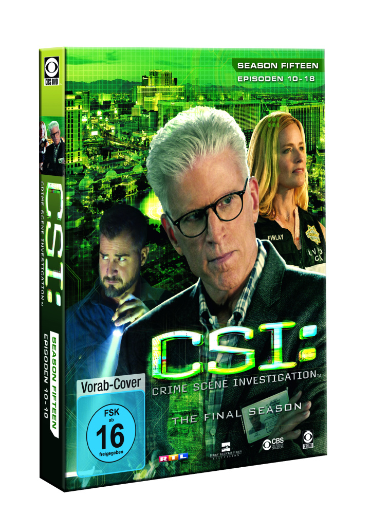 0888751947092 - Ted Danson - GEBRAUCHT CSI Crime Scene Investigation - Season 152 [3 DVDs] - Preis vom 04082023 050942 h