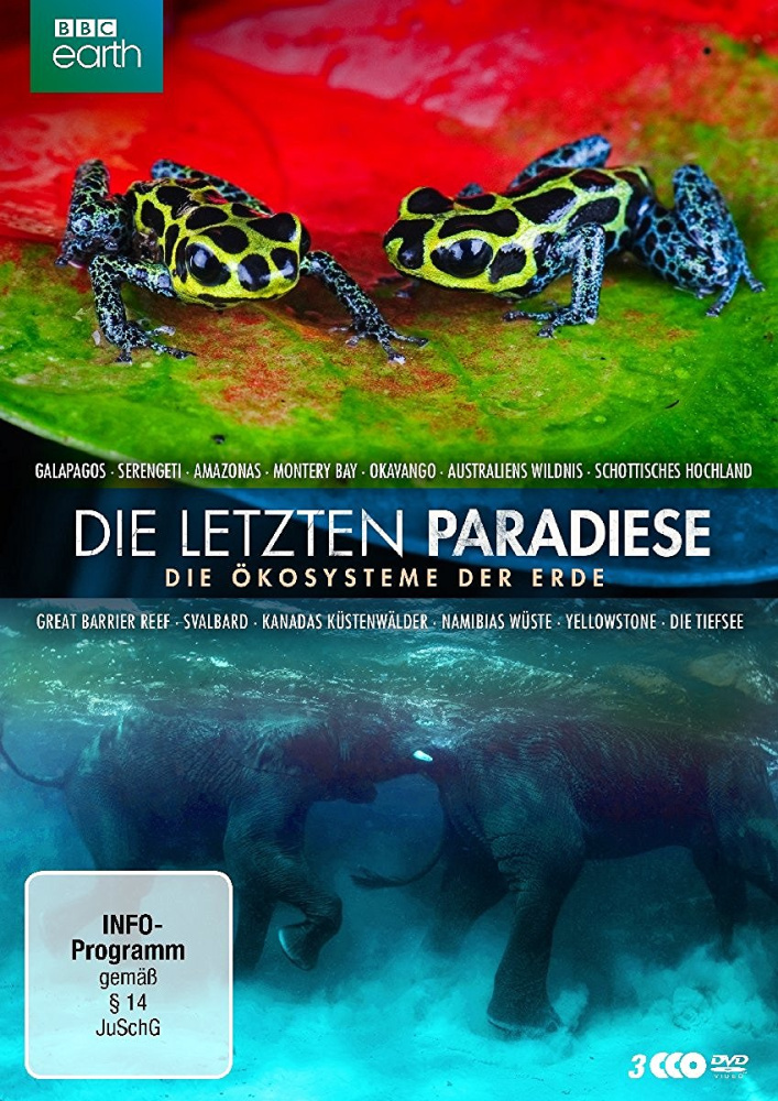 4006448766122 - Die letzten Paradiese - Die Ökosysteme der Erde DVD-Box (DVD)