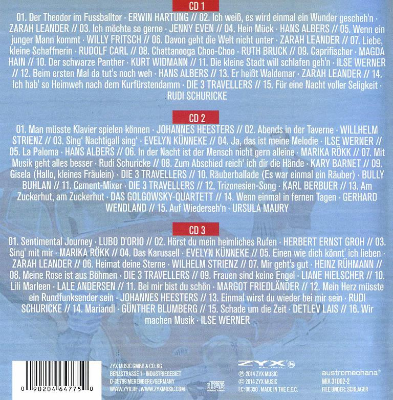 Schlager der 40er Jahre