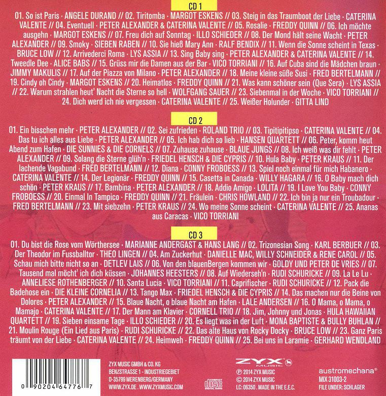 Schlager der 50er Jahre