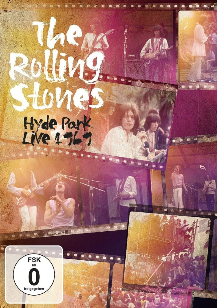 4260193291418 - The Rolling Stones - Hyde Park Live 1969 - The Rolling Stones (DVD)