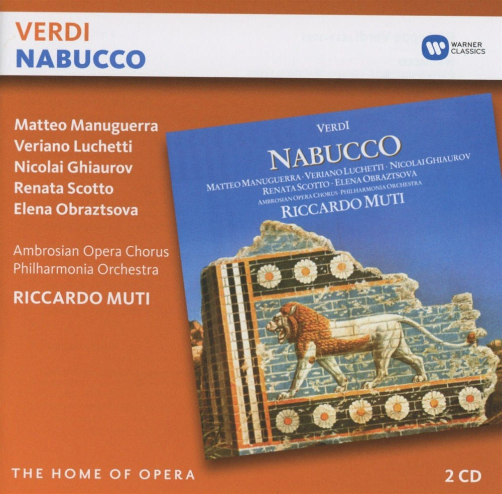 0825646483174 - Nabucco - Manuguerra Scotto Ghiaurov Muti Pol (CD)