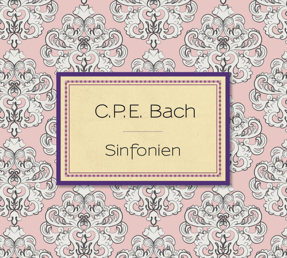0889853453726 - C P E Bach-Sinfonien