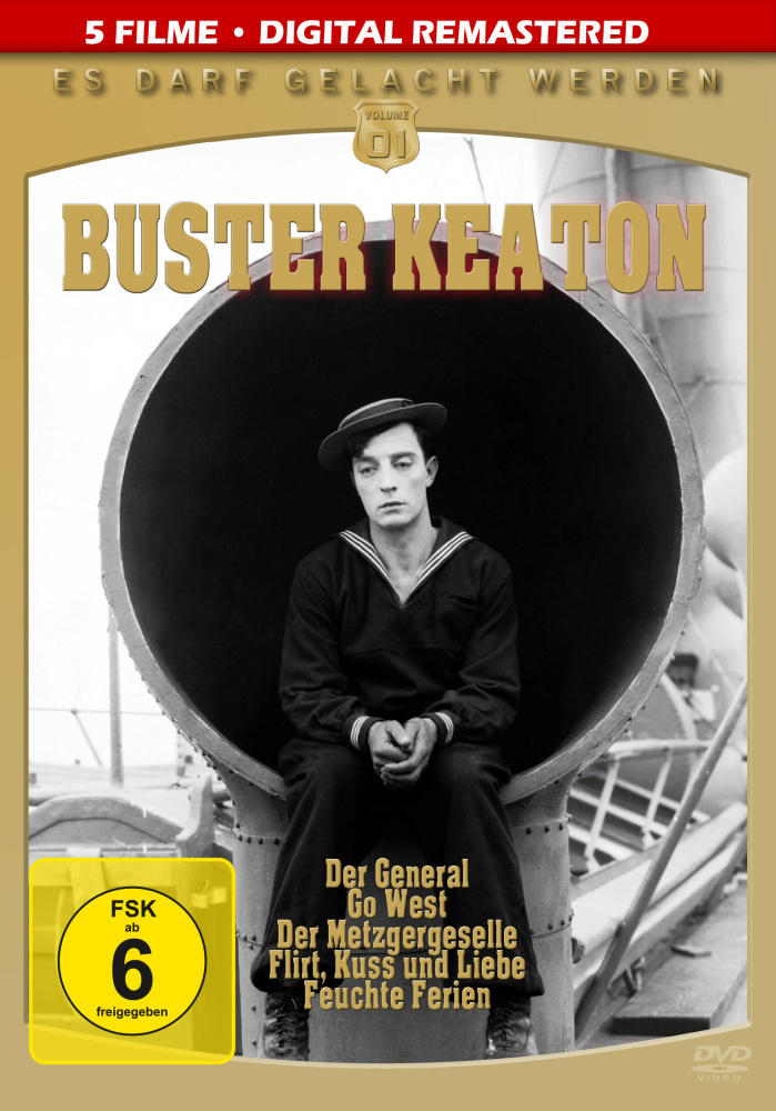 0886922315770 - Buster Keaton - 5 Filme