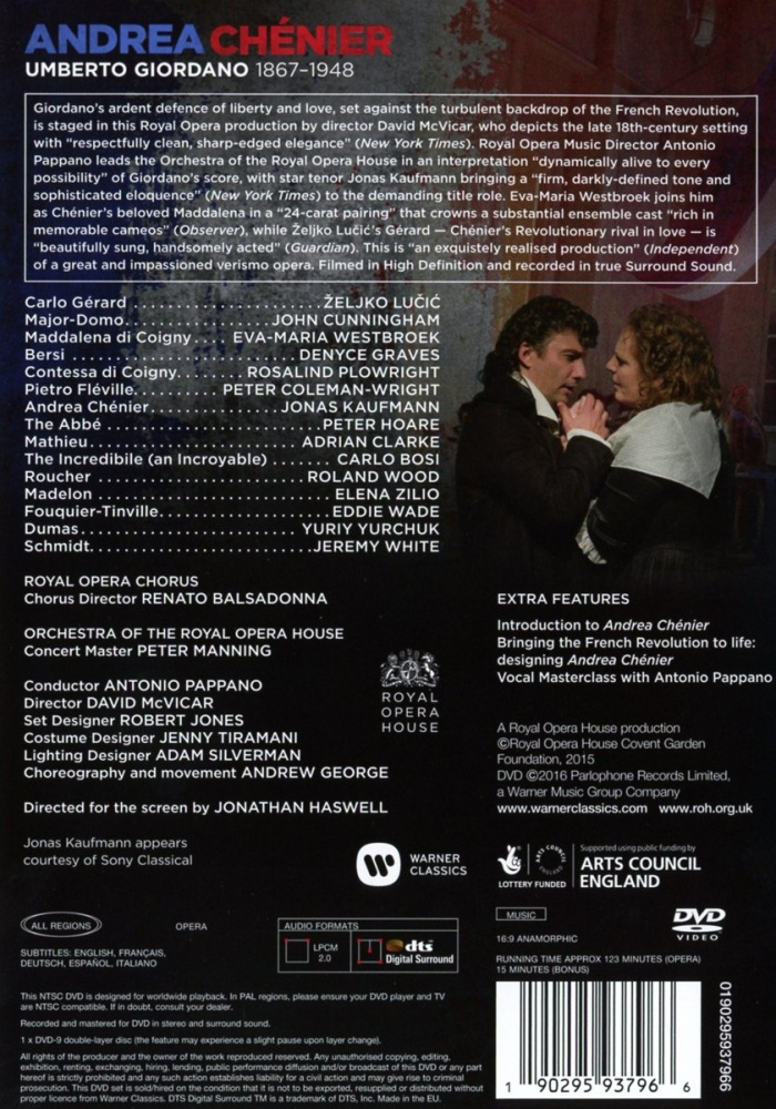 Giordano: Andrea Chenier (Royal Opera House)