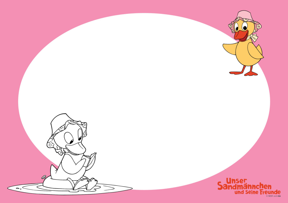 24 Sandmännchen-Platzsets aus Papier