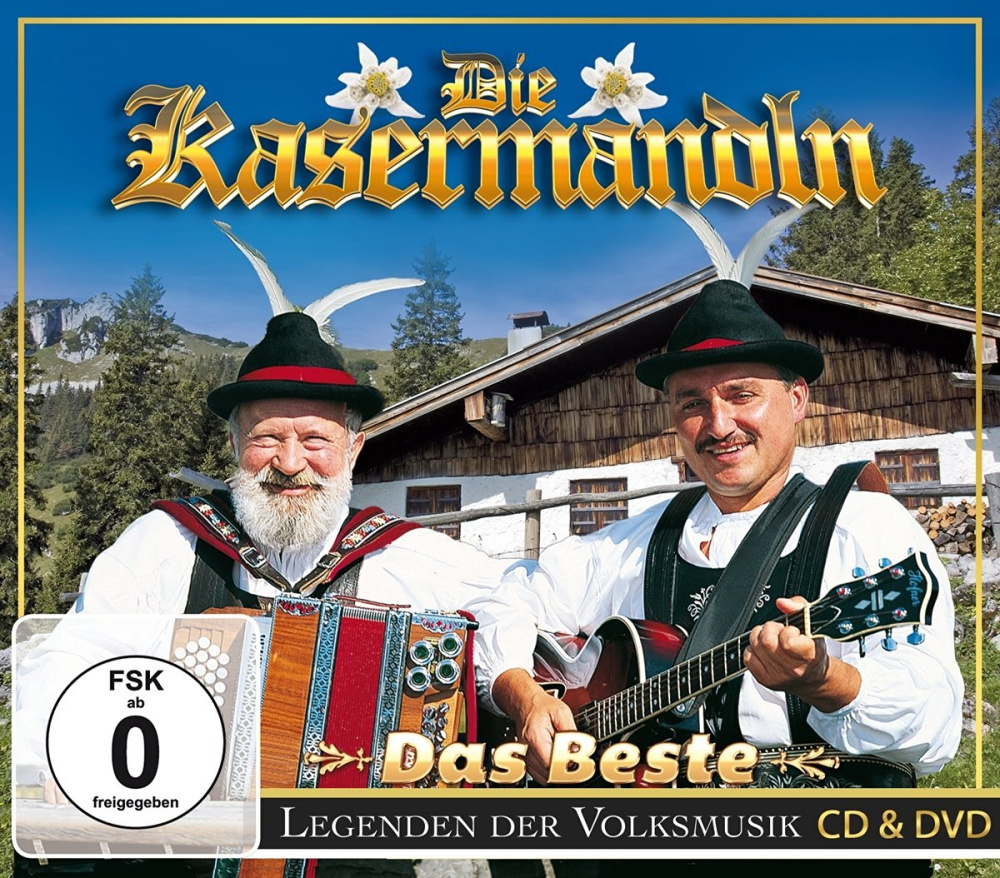 9002986720492 - Das Beste-Legenden Der Volksmusik - Die Kasermandln (Audio CD mit DVD)