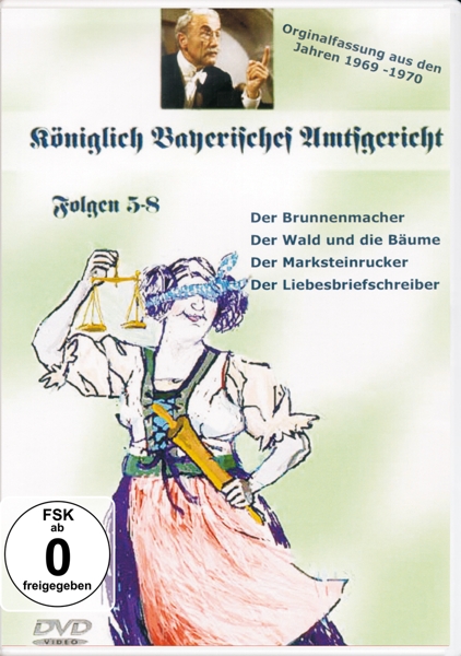 4055482214427 - Königlich Bayerisches Amtsgericht - Folgen 5 - 8 (DVD)