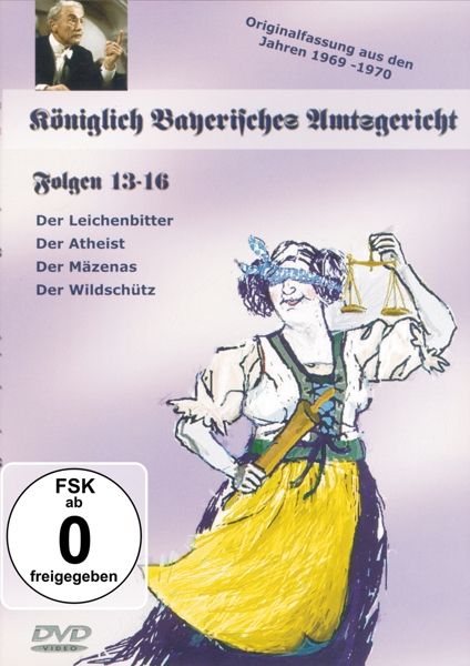 4055482214854 - Königlich Bayerisches Amtsgericht - Folgen 13 - 16 (DVD)