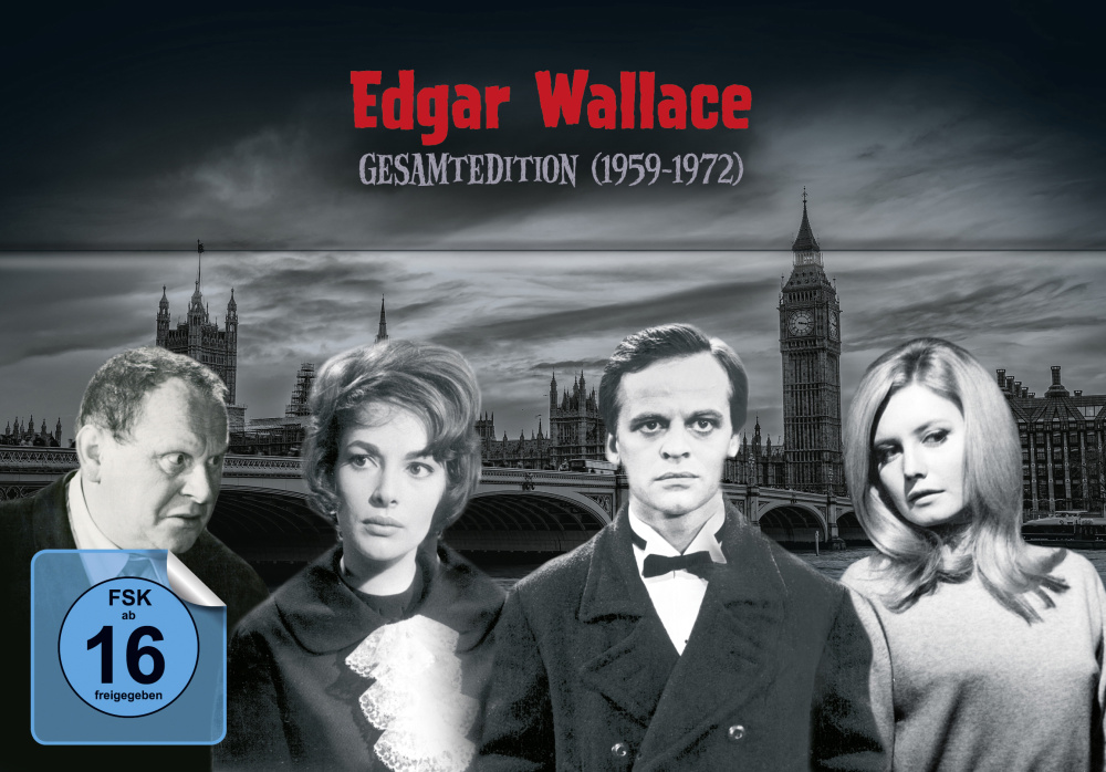 0889853825998 - - GEBRAUCHT Edgar Wallace Gesamtedition (1959-1972) [33 DVDs] - Preis vom 08072023 043606 h