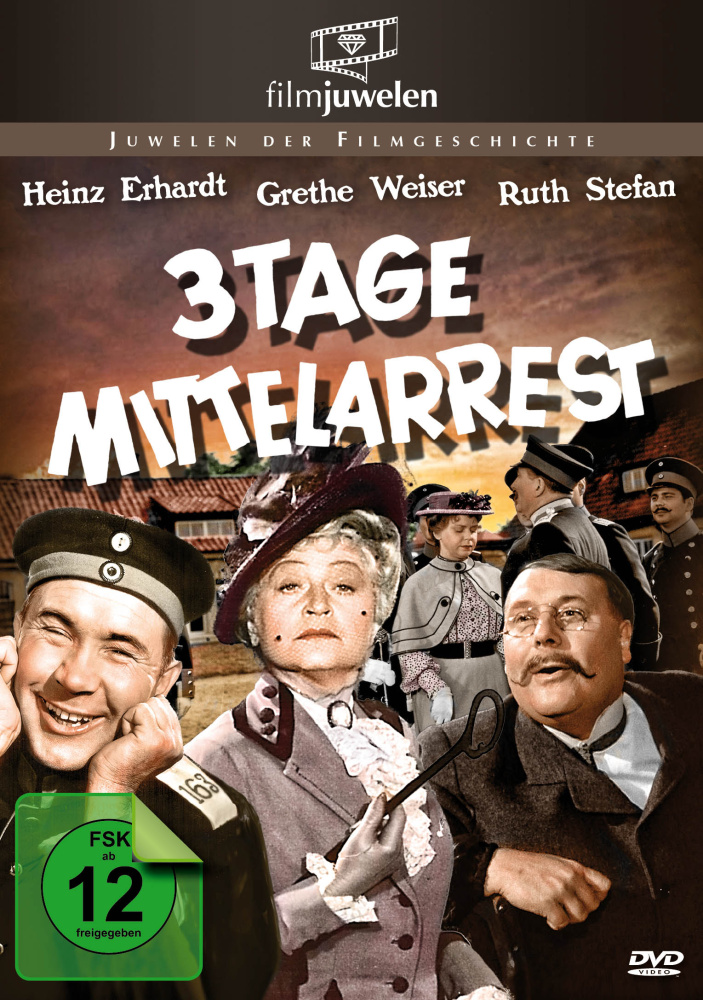 4042564175097 - Heinz Erhardt Drei Tage Mittelarrest (DVD)