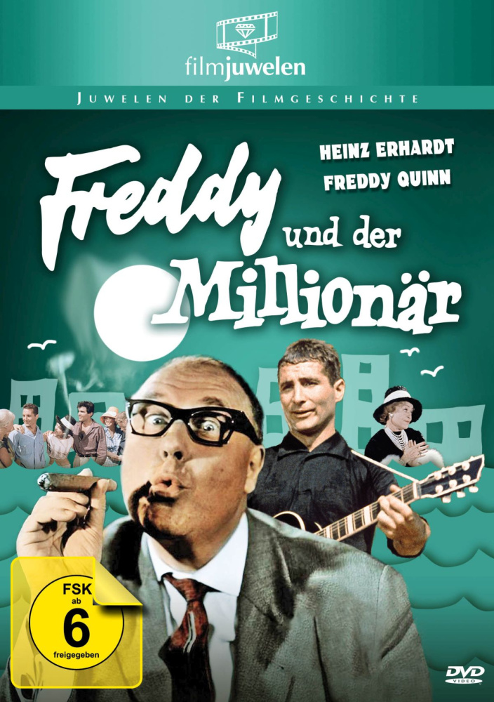 4042564174021 - Heinz Erhardt Freddy und der Millionär (DVD)