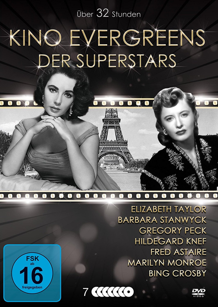 4250128418898 - Kino Evergreens der Superstars 7 DVDs (DVD)