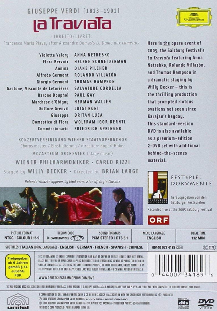 Giuseppe Verdi: La Traviata