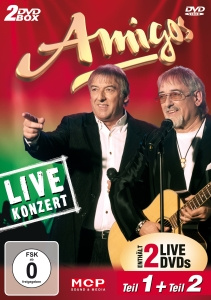 Produktabbildung: Amigos/Live Konzert Teil 1 und 2 (2DVD)