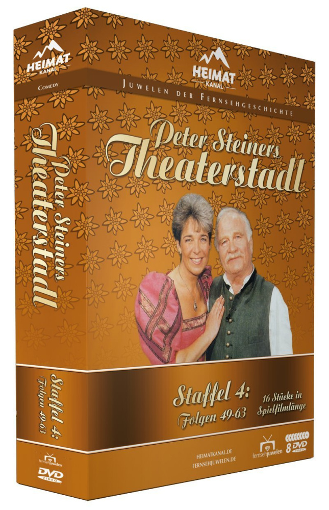 4042564172003 - Peter Steiner - GEBRAUCHT Peter Steiners Theaterstadl - Staffel 4 Folgen 49-63 (8 DVDs) - Preis vom 04062023 050858 h