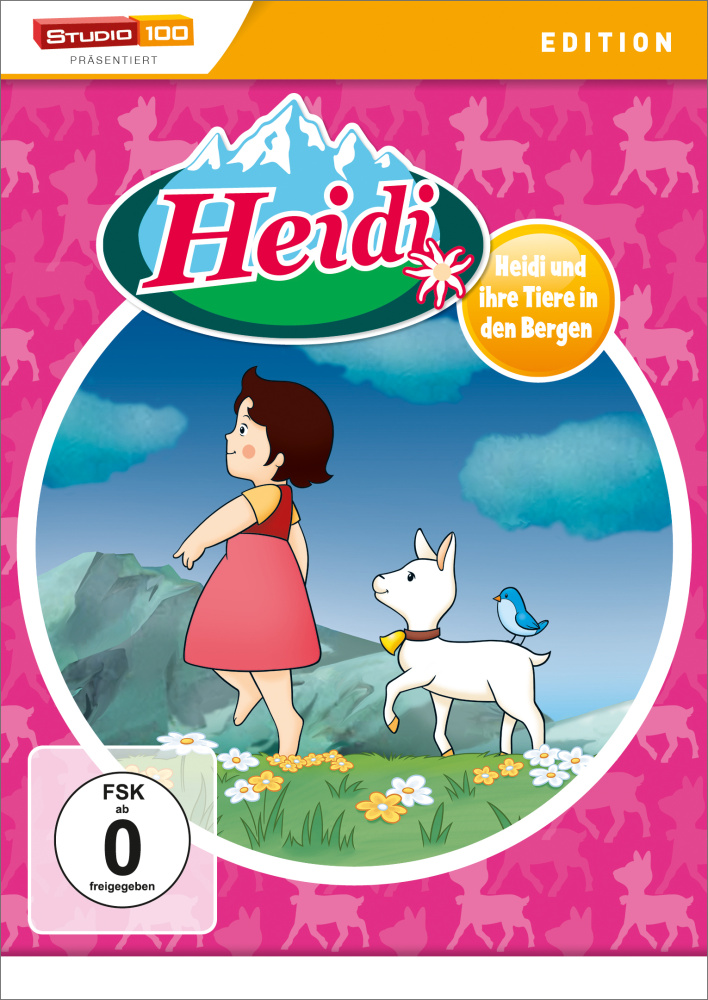 5414233210924 - Heidi - Heidi und ihre Tiere in den Bergen (DVD)