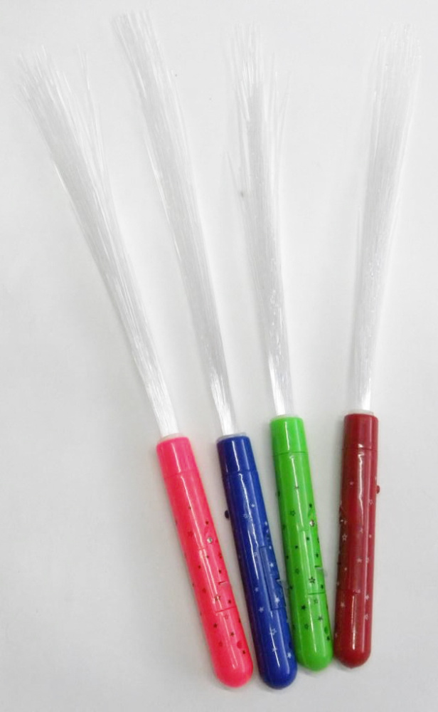 Glasfaser Leuchtstäbe Regenbogen