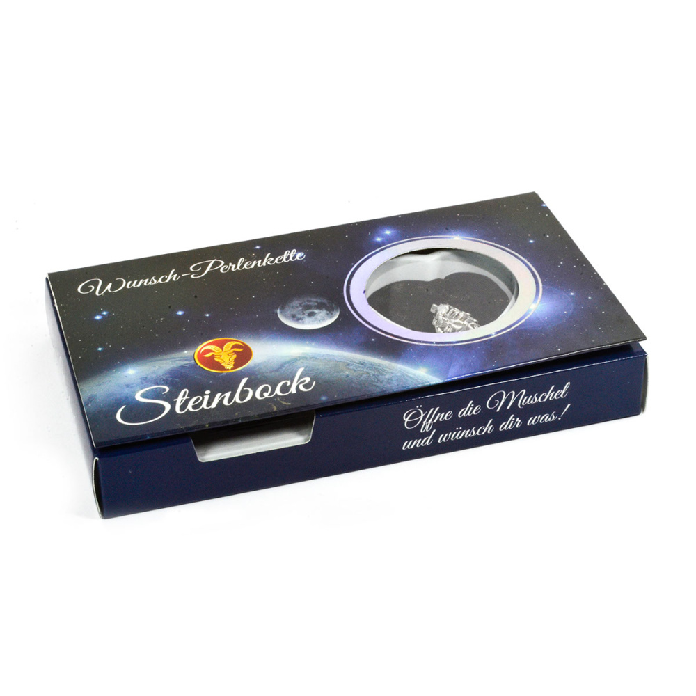 Wunsch-Perlenkette Steinbock