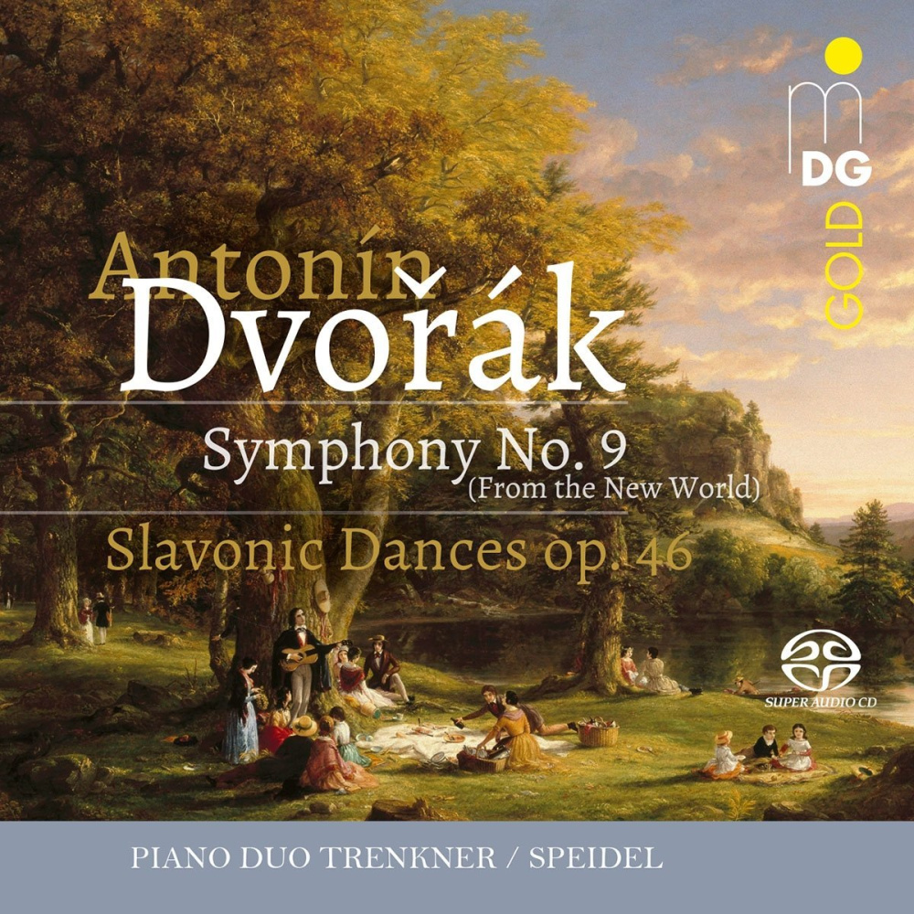 0760623200767 - Sinfonie Nr 9 Slawische Tänze Op 46 - Piano Duo Trenkner Speidel (Superaudio CD)