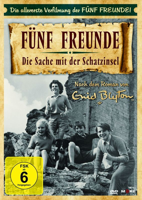 4032989602605 - Fünf Freunde - Die Sache mit der Schatzinsel (DVD)