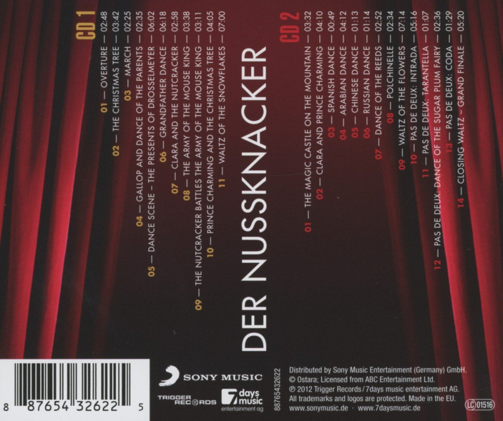 Der Nussknacker-Bolshoi präsentiert Piotr Ilyich Tchaikovsky