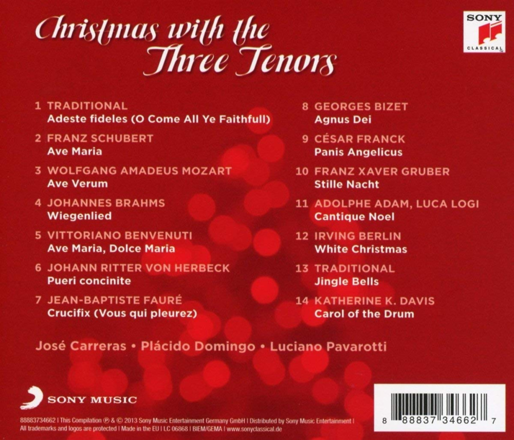 Weihnachten mit den drei Tenören