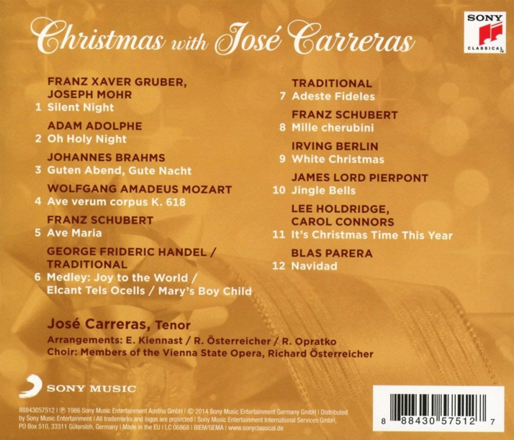 Christmas with José Carreras