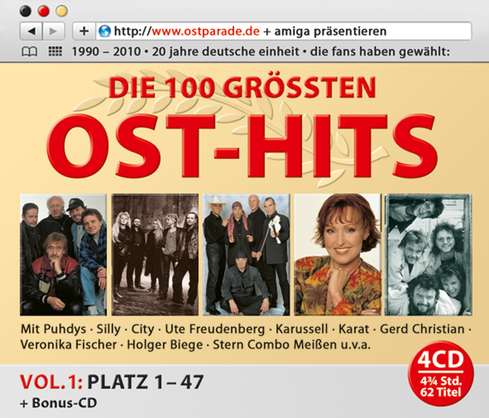 0886978082626 - Die Ultimative Ostparade-Top 100