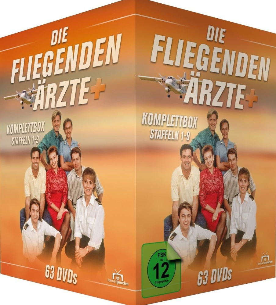 4042564176193 - Chris Adshead - GEBRAUCHT Die fliegenden Ärzte - Komplettbox Staffeln 1-9 (63 Discs) - Preis vom 20112023 060846 h