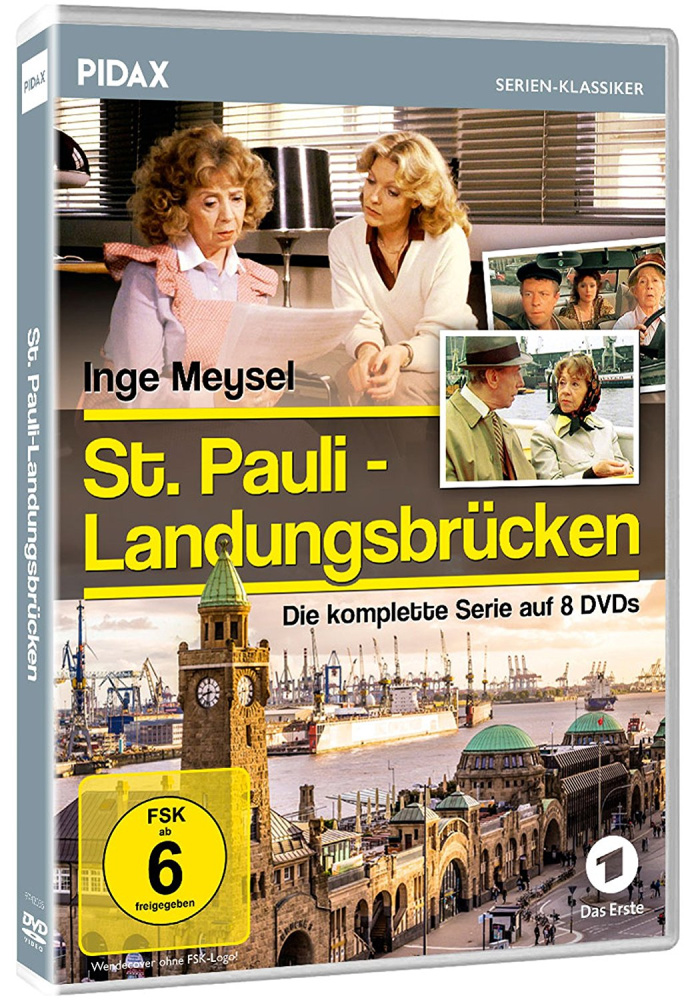 4052912000230 - Dieter Wedel - GEBRAUCHT St Pauli Landungsbrücken   Die komplette 60-teilige Kultserie (Pidax Serien-Klassiker) [8 DVDs] - Preis vom 04062023 050858 h