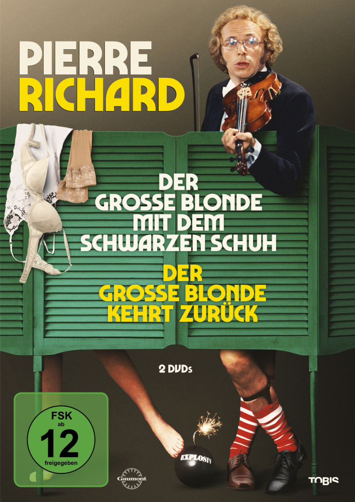 4013575703456 - Pierre Richard - GEBRAUCHT Pierre Richard Der große Blonde mit dem schwarzen Schuh   Der große Blonde kehrt zurück [2 DVDs] - Preis vom 12112023 060208 h