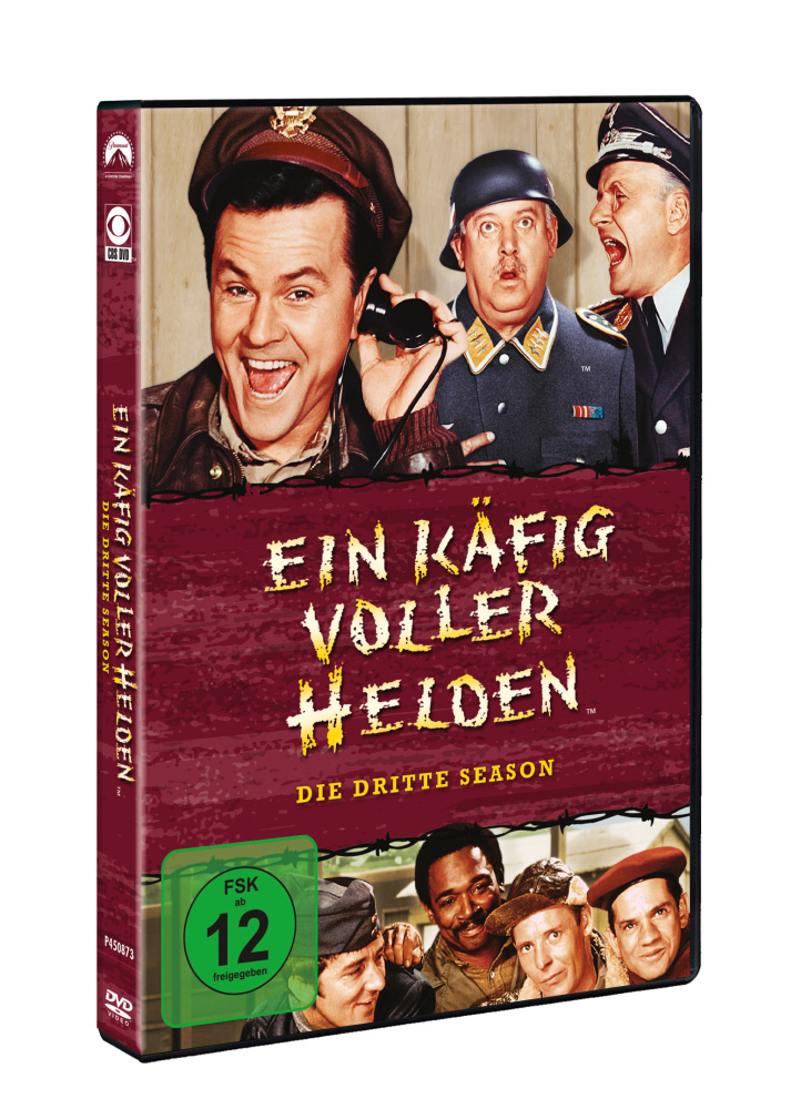 4010884508734 - Ein Käfig voller Helden - Die dritte Season (DVD)