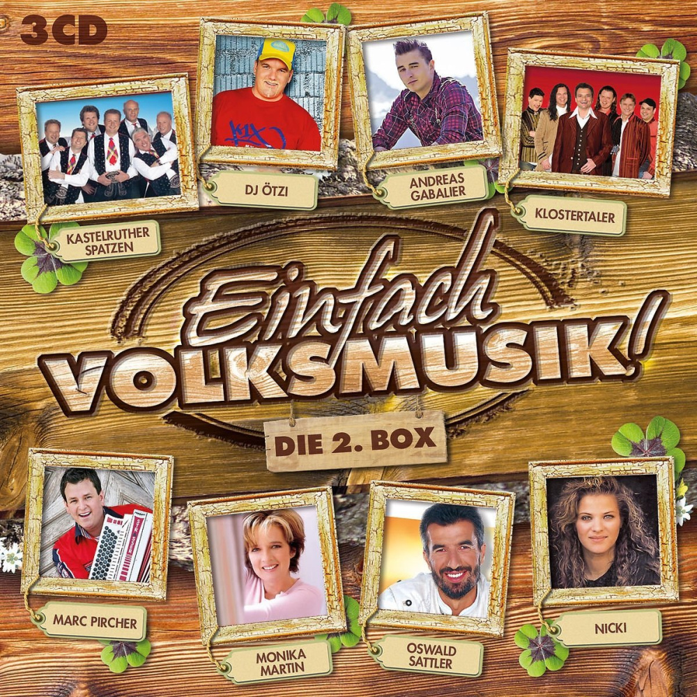 0600753838259 - Einfach Volksmusik - Die 2 Box (3 CDs) - Various (CD)