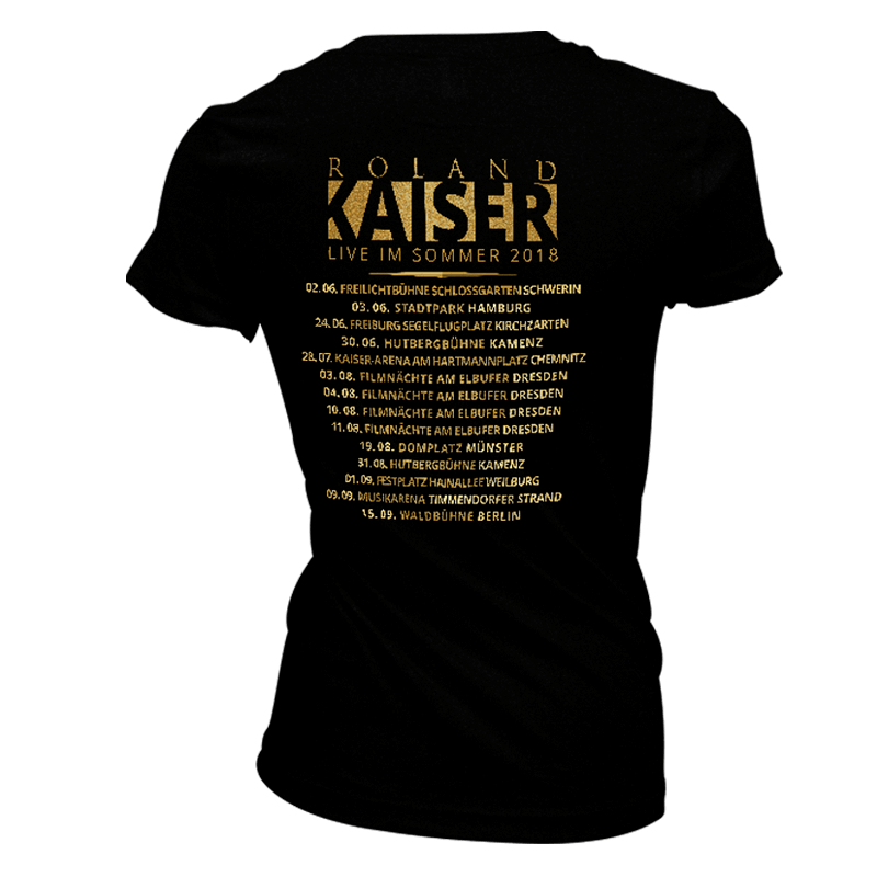 Roland Kaiser Tourshirt Girl Gr. XXL