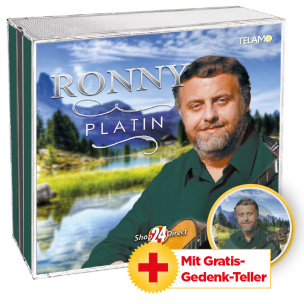 Platin + GRATIS Gedenkteller Ronny