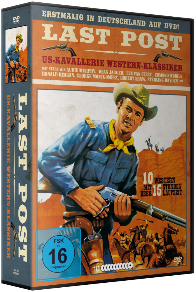 4250128401432 - Sidney Salkow - GEBRAUCHT Last Post - US Kavallerie Western-Klassiker Box [10 DVDs] - Preis vom 04062023 050858 h