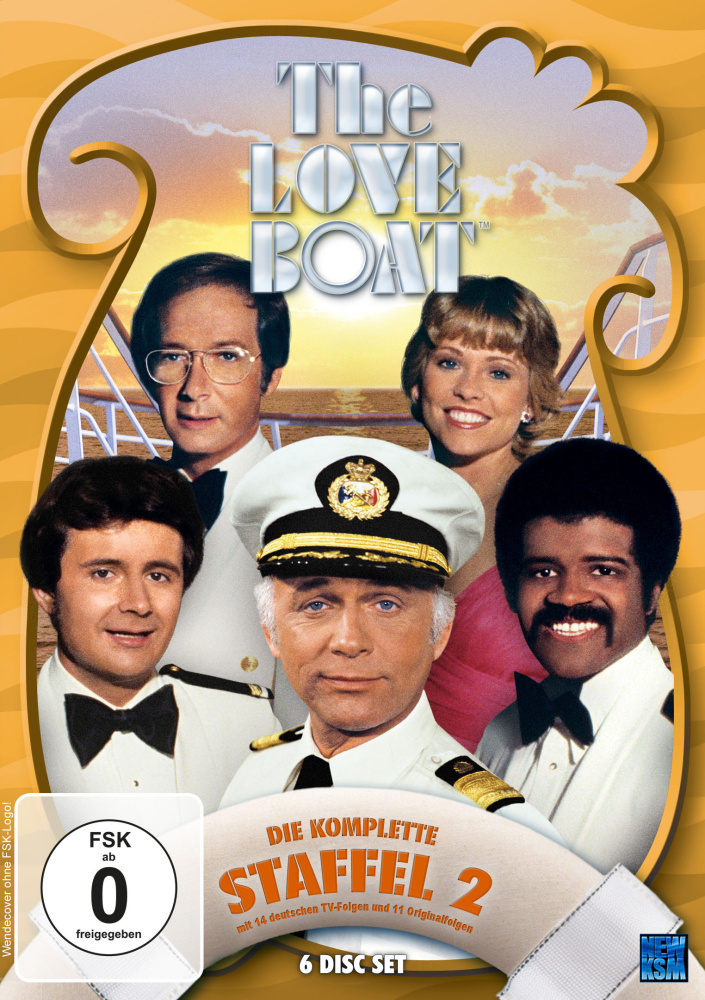 4260394339025 - Gavin MacLeod - GEBRAUCHT The Love Boat - Staffel 2 Episode 25-49 [6 DVDs] - Preis vom 07112023 060546 h