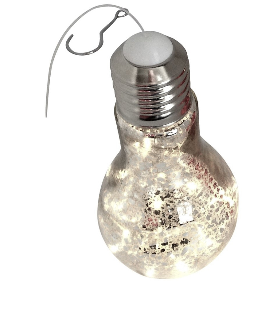 LED-Glühbirne Silber