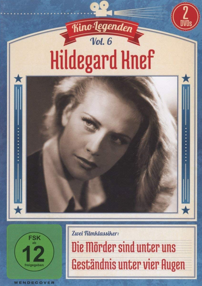 4028951191307 - Hildegard Knef - Die Mörder sind unter uns   Geständnis unter vier Augen - Kino-Legenden Vol 6 - 2 Disc DVD (DVD)