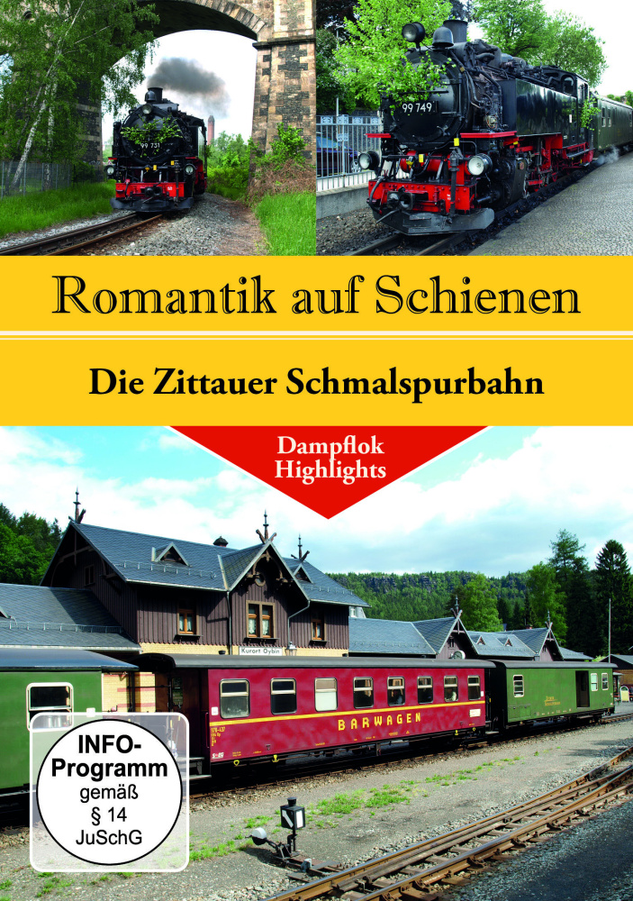 4260572877165 - Romantik Auf Schienen-Die Zittauer Schmalspurbah (DVD)