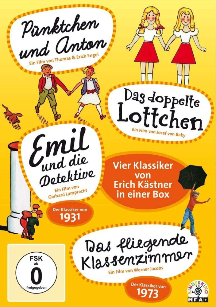 0889854493295 - Erich Kästner Box (DVD)