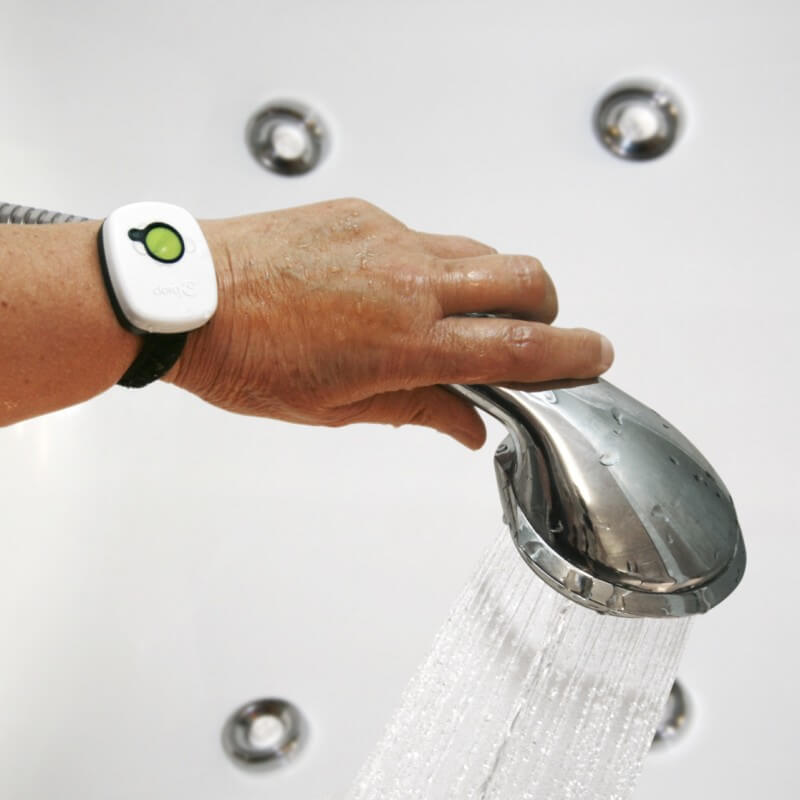 Festnetztelefon mit Alarmfunktion weiß