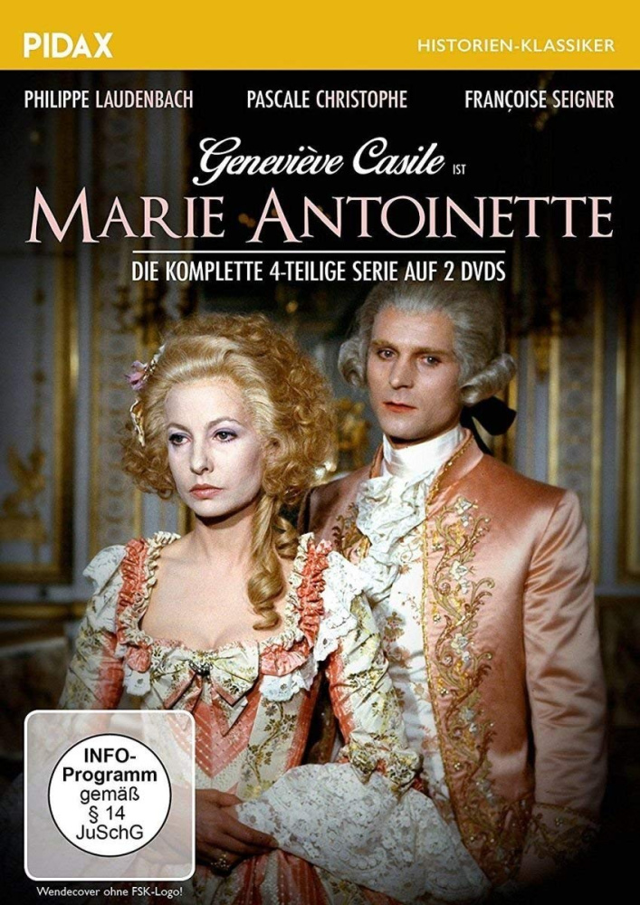 4260158198608 - Guy André Lefranc - GEBRAUCHT Marie Antoinette   Der komplette aufwändige und realistische Historien-Vierteiler über das tragische Leben der französischen Königin (Pidax Historien-Klassiker) [2 DVDs] - Preis vom 18112023 060543 h