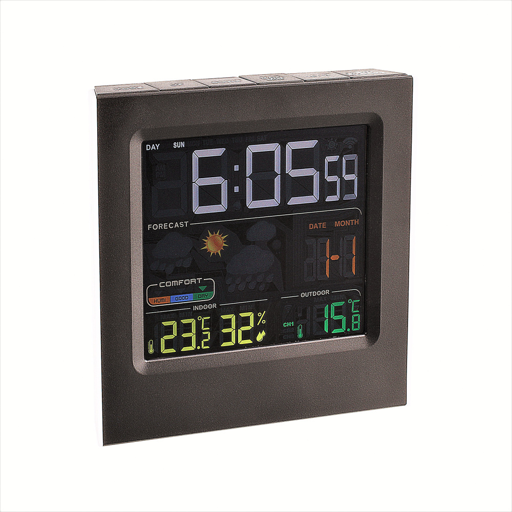 Wetterstation mit Funk-Außensensor