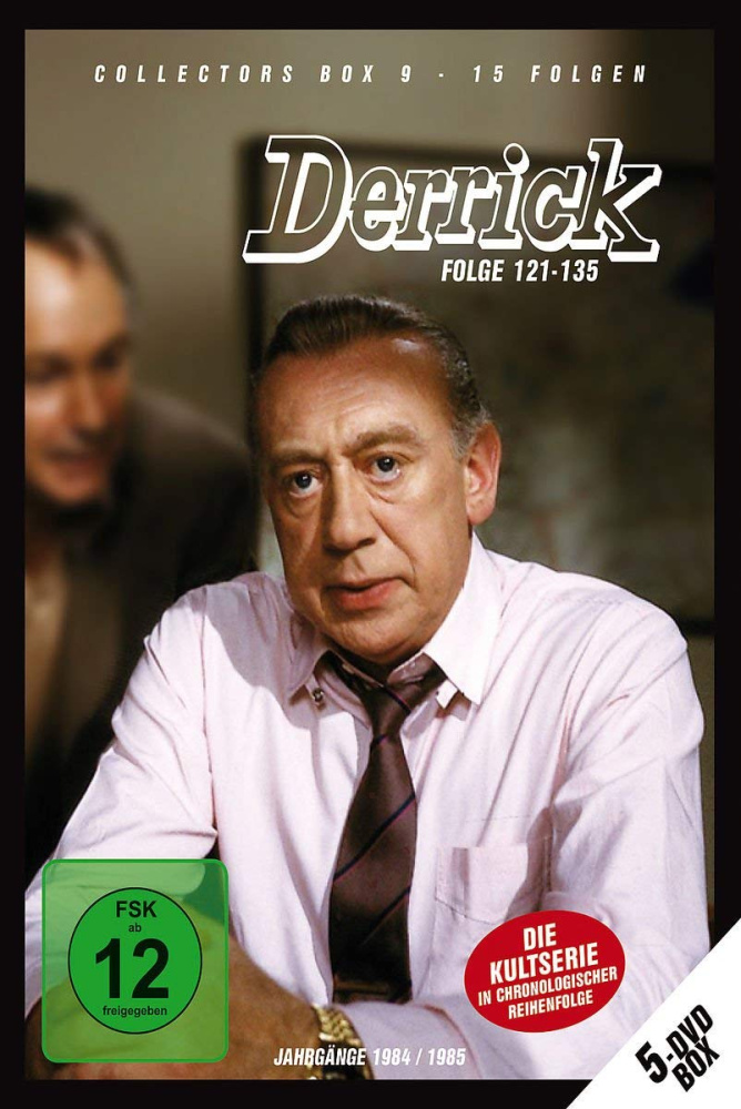 4032989602506 - Horst Tappert - GEBRAUCHT Derrick - Collectors Box Vol 09 (Folge 121-135) [5 DVDs] - Preis vom 17112023 061014 h